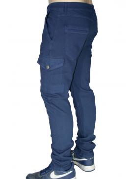 RED ROCK Skinny fit cargo παντελόνι, λοξές τσέπες