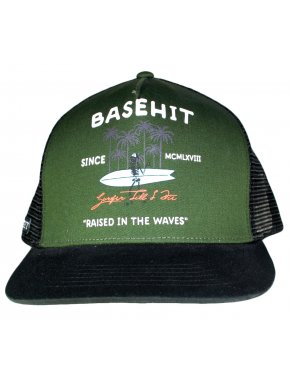 More about BASEHIT Cap with net CP1759 Pine / BLK