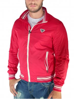 Funky Buddha Slim fit jacket GI1113 Red