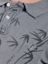 BASEHIT Ανδρική πικέ πόλο μπλούζα , PSB1770-GD-PR15 Grey