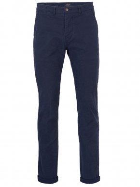 More about FUNKY BUDDHA Blue navy blue pants FBM001-02218-Navy