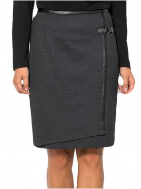BRAVO Elastic gray skirt