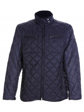More about RINO PELLE Men's black light quilted shiny jacket
