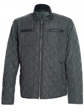 More about RINO PELLE Men's quilted light olive jacket