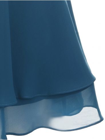 Midi Dress, Petrol Blue