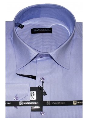 More about BIANCONERO Men's lilac long sleeve shirt