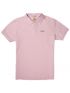 EMERSON Ανδρική ρόζ κοντομάνικη πικέ πόλο μπλούζα EM35.69 PALE PINK