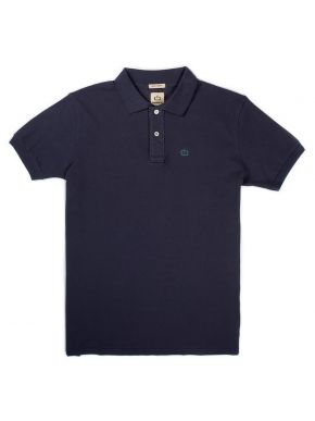 More about BASEHIT Men's blue short sleeve pique polo shirt, EM35.71 BLUE