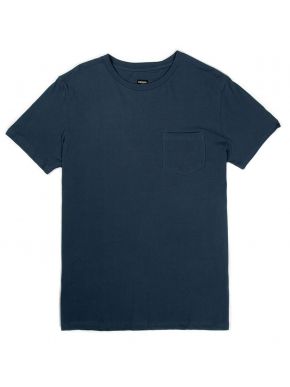 More about EMERSON Ανδρική μπλε κοντομάνικη μπλούζα tshirt φλάμα, casual fit. EM33.79 MIDNIGHT BLUE
