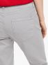 S.OLIVER Γυναικείο γκρί μεσαίο καβάλο slim leg τζιν παντελόνι.