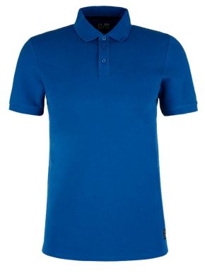 More about S.OLIVER Men's blue pique polo shirt