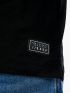 S.OLIVER Ανδρικό μαύρο πικέ πόλο μπλουζάκι