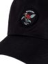 BASEHIT Μαύρο καπέλο 201.BU01.66 BLACK