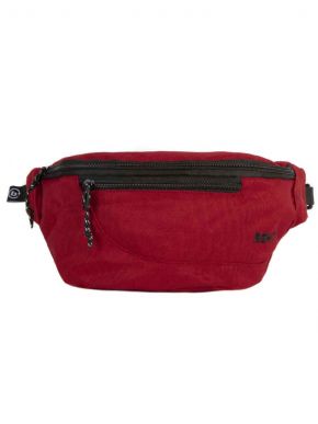 BASEHIT Red waist bag 191.BU02.005 DARK RED