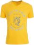 REDMOND Ανδρικόκίτρινο κοντομάνικο T-Shirt