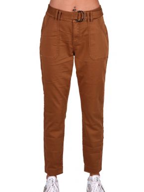More about RED BUTTON Women's camel elastic baggy pants