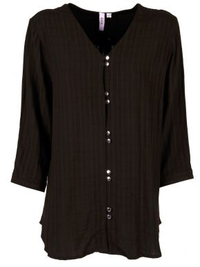 More about CISO Women's black kaftan shirt