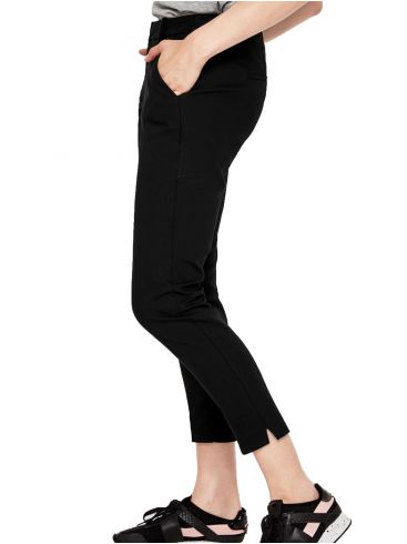 S.OLIVER Γυναικείο μαύρο ελαστικό τσίνος παντελόνι