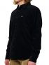 EMERSON Ανδρικό μαύρο κοτιλέ πουκάμισο, τσέπη. 202.EM60.10A Black