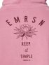 EMERSON Γυναικεία ρόζ ζακέτα φούτερ 202.EW21.43 DUSTY ROSE