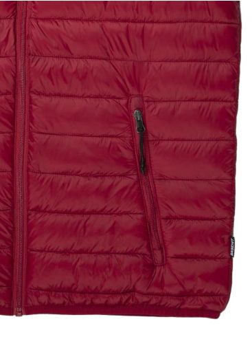 BASEHIT Ανδρικό κόκκινο αμάνικο μπουφάν 201.BM10.141 NL RED