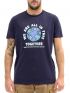 EMERSON Ανδρικό μπλέ navy T-Shirt 211.EM33.22 NAVY BLUE