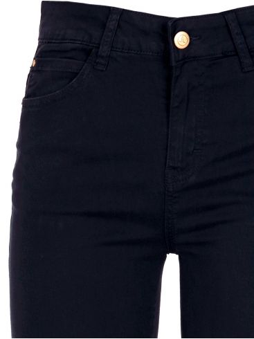 SARAH LAWRENCE Γυναικείο extra waist-high skinny blue black ελαστικό παντελόνι τζιν