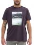 EMERSON Ανδρικό ρόζ T-Shirt 211.EM33.43 OFF BLACK