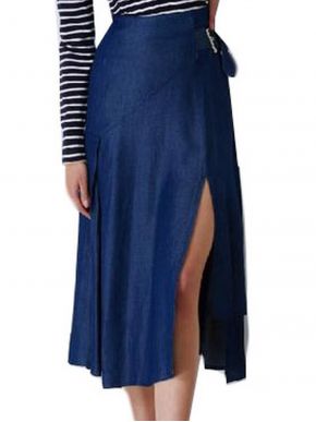 SARAH LAWRENCE Long asymmetrical skirt. 2-202091.