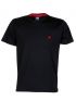 US GRAND Ανδρικό μαύρο κοντομάνικο T-Shirt μπλουζάκι