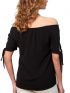 ANNA RAXEVSKY Γυναικεία μαύρη μπλούζα B21105 BLACK