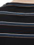BASEHIT Ανδρικό ριγέ κοντομάνικο T-Shirt 211.BM33.82 PR209 OFF BLACK