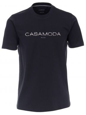 More about CASA MODA Men's navy blue short sleeve long sleeve T-Shirt