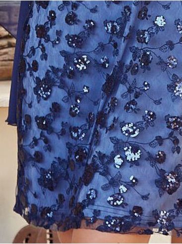 ANNA RAXEVSKY Γυναικείο μάξι μπλέ midi φόρεμα D21114 BLUE