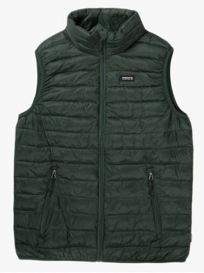 BASEHIT Men's green sleeveless jacket 202.BM10.141A NL Green