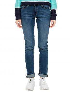 More about S.OLIVER Women's elastic stone-washed skinny jeans. 2005663-56Ζ4