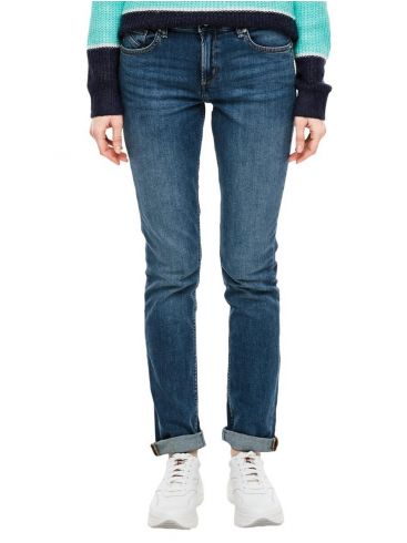 S.OLIVER Γυναικείο ελαστικό ψιλοκάβαλο skinny παντελόνι τζιν 2005663-56Ζ4