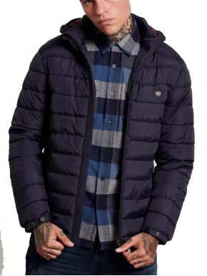 More about Funky Buddha Men's jacket. FBM004-003-01 Navy.