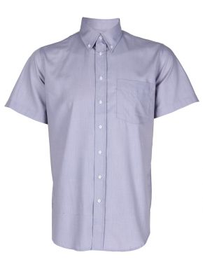 NEW YORK TAYLORS Men's gray light short sleeve shirt