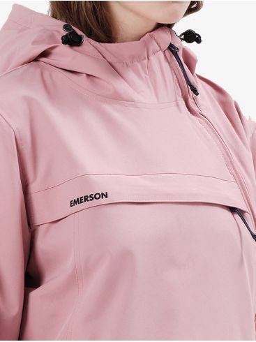 EMERSON Γυναικείο ρόζ μπουφάν, κουκούλα. 212EW10.62 Pink