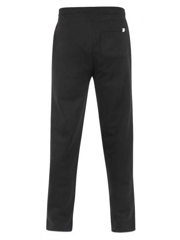 DUKE Ανδρικό μαύρο παντελόνι φόρμας, τσέπες  (εως 7XL) SALTASH 2 D555 411003.