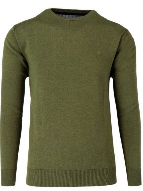 REDMOND Men's olive long sleeve knitted blouse..