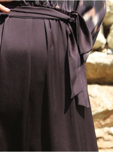 ESQUIVO Φούξια κοντομάνικη ολόσωμη φόρμα παντελόνα