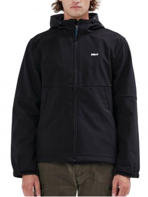 BASEHIT Men's black waterproof windproof jacket 20-212.bm11.100 BD Black.
