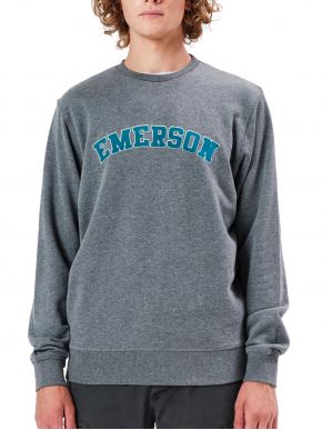 EMERSON Men's gray sweatshirt. 20-212.EM20.19 DARK GRAY.