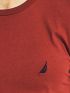 NAUTICA Ανδρικό μπορντό κοντομάνικο μπλουζάκι T-Shirt ΚΩΔΙΚΟΣ