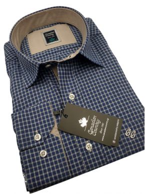 More about CANADIAN COUNTRY Men's blue plaid long sleeve shirt