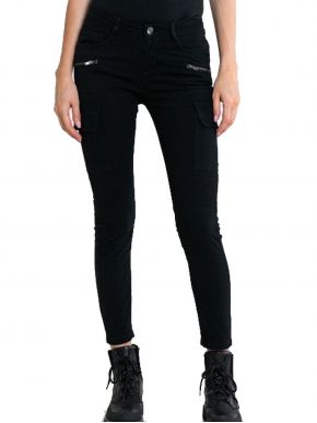 BIG STAR Women's black elastic low waist skinny jeans