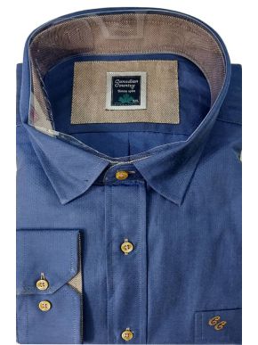 More about CANADIAN COUNTRY Men's blue long sleeve shirt
