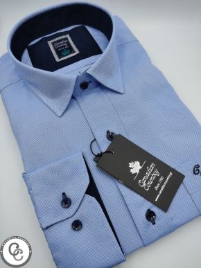 More about CANADIAN COUNTRY Men's blue long sleeve shirt